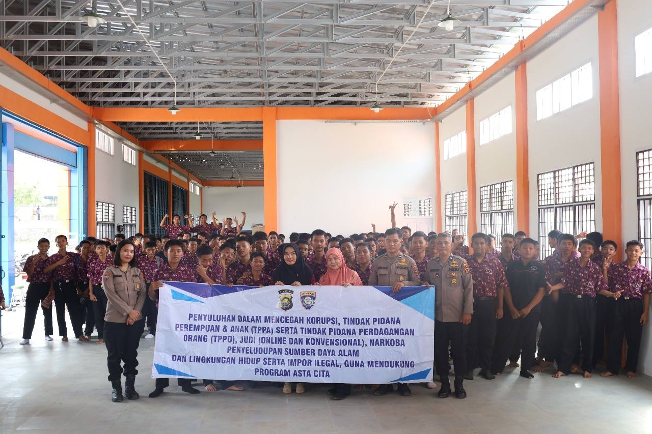 Sosialisasi tentang Bahaya Judi Online dari POLDA JAMBI