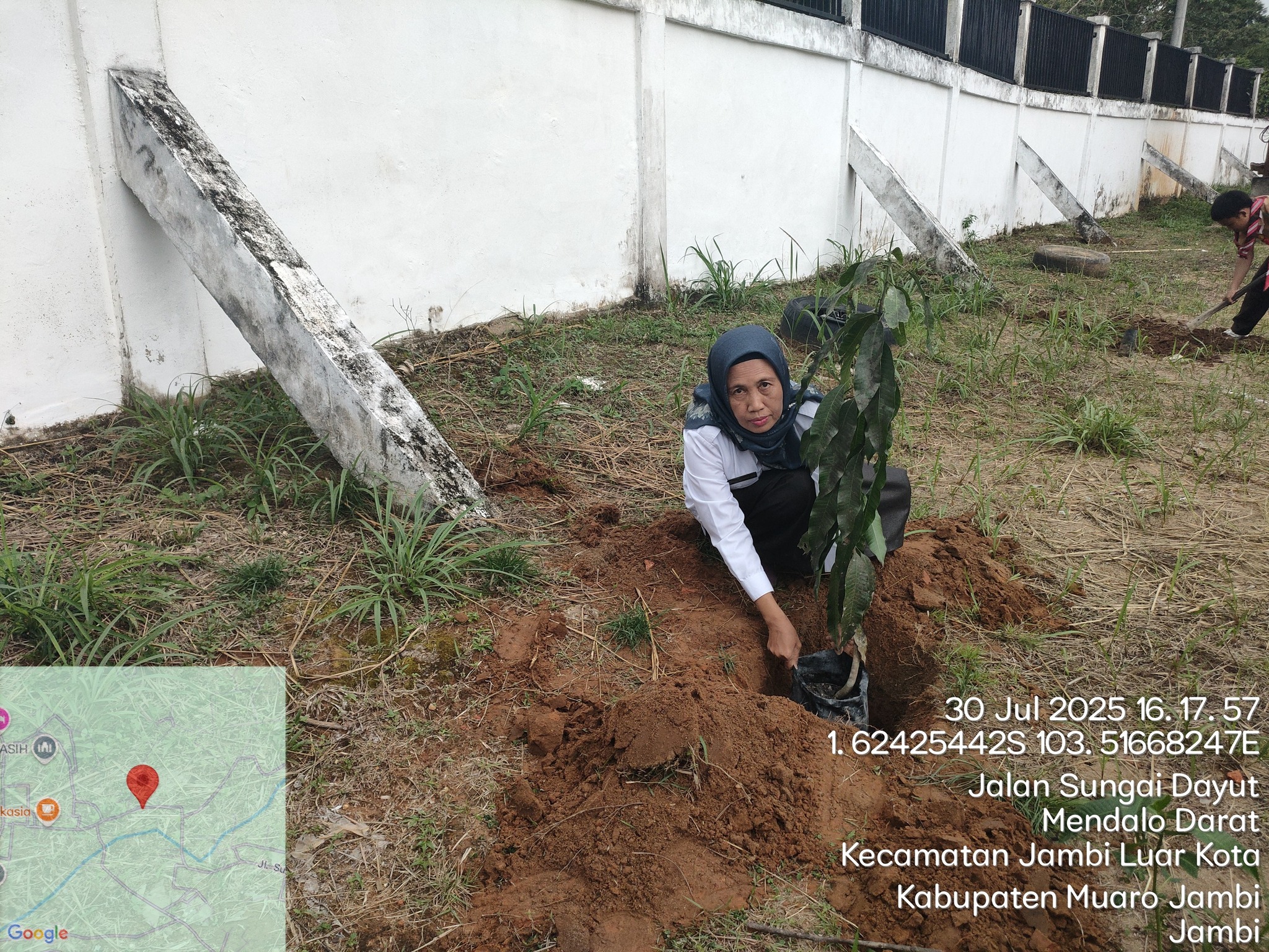 Kegiatan Penghijauan Lingkungan Sekolah